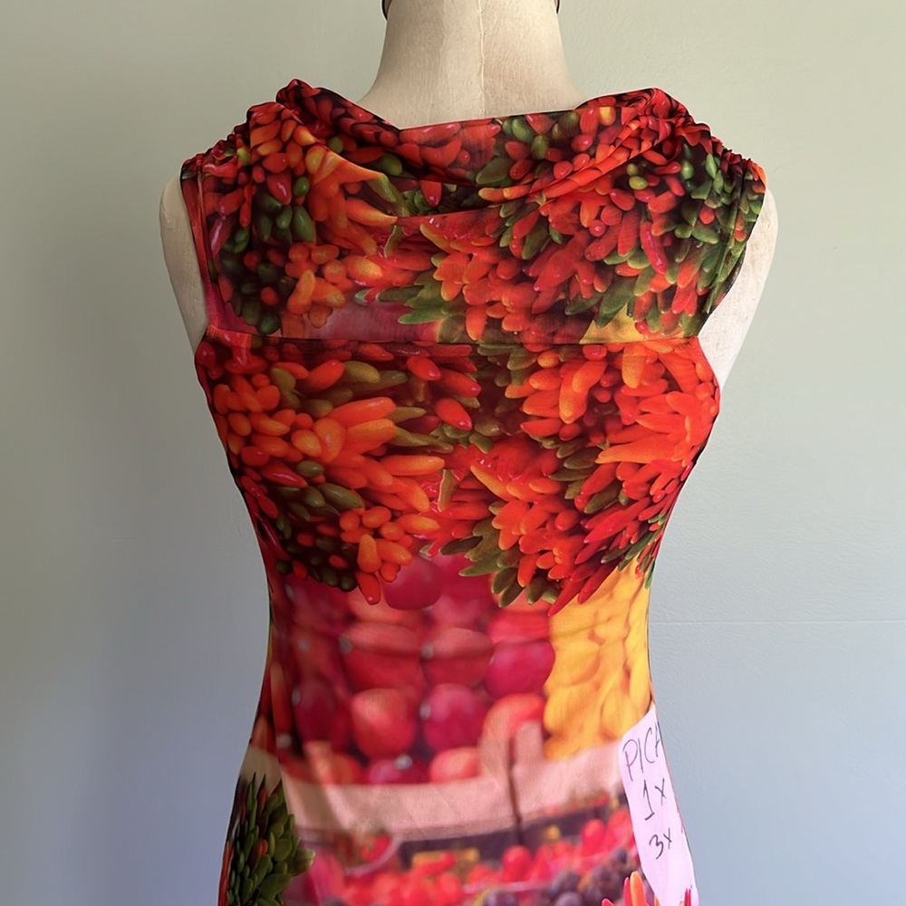 Zara Mashed Midi Dress - Picture 14 of 16